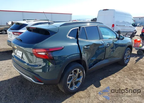 2025 Chevrolet Trax 1Lt из США, поврежденный, VIN KL77LHEP9SC287590